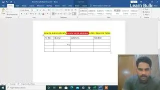 Как добавить автопорядковый номер в Word