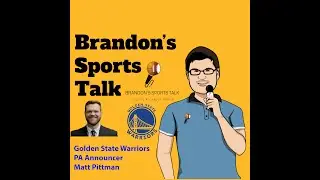 Golden State Warriors PA Announcer Matt Pittman