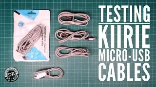 Viewer submission : Testing Kiirie micro-usb cables