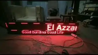 Running Text outdoor 200 x 40 cm