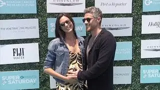 Odette Annable Baby Bump 2nd Annual Super Saturday LA! Green Carpet Arrivals