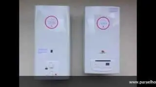 Diferencia entre calentador Tiro Forzado y Tiro Natural.