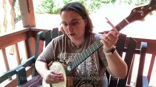 Angeline The Baker 2FTL banjo (thumb lead banjo)