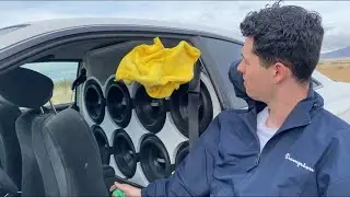 8 zv5 12s Flat Wall 163+ db!!! 4 Taramps 12k&rsquo;s Toyota Camry Solara