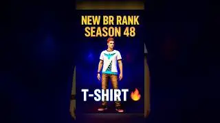 New Season, New Heroic T-Shirt! 🔥 | Free Fire BR Rank 48 Reward Review #newseason #shortsfeed
