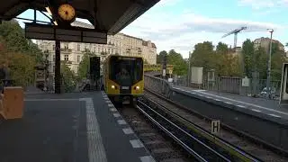 Berlin underground train BVG Class HK U-Bahn