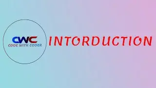 introduction of this channel | code with coder