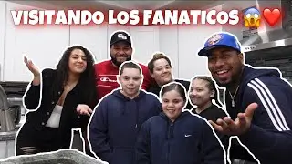 VISITANDO LA CASA DE NUESTRO FANATICOS POR PRIMERA VEZ 🥰❤️