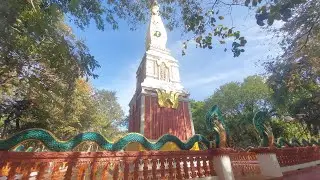 กราบพระบรมธาตุเจดีย์ ณ วัดหนองหญ้าปล้อง (วัดป่าทะเมนชัย) อ.ลำปลายมาส #บุรีรัมย์ 28 ธ.ค.68