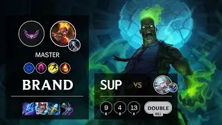 Brand Support vs Janna - EUW Master Patch 12.4