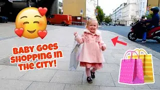 МАЛЫШ ИДЕТ ЗА ПОКУПКАМИ В ГОРОД!!