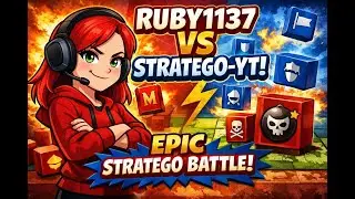 🎯 Ruby1137 VS Stratego-YT | Nice Match | Online Stratego Battle #stratego #strategoonline