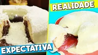 TENTEI FAZER O BOLO VULCÃO DE NUTELLA E LEITE NINHO