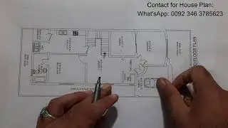 30 x 75 House Plan with Front Elevation