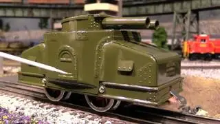 Lionel Corporate Tinplate No. 214 Armored Motor Car Outfit