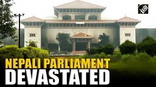 Visuals from Nepali Parliament capture aftermath of clashes following corruption protests