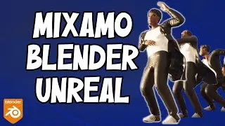 Blender & Mixamo: Creating Cloth Simulations for Unreal Engine - Method 1