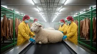 Inside the Sheep Wool Mill: From Shearing to Luxury Sweater (Full Process) MILLION DOLLAR INDUSTRY