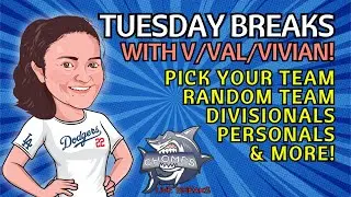 01/13/2026 ~ LIVE BASEBALL & FOOTBALL BREAKS + PERSONALS w/ V/VAL/VIVIAN
