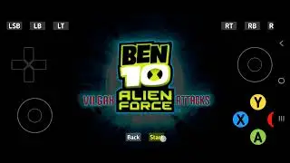 AX360e emulator XBOX360 for ANDROID teste no A36 samsung com jogo Ben 10 Alien Force Vilgax Attacks