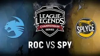 ROC vs. SPY - Quarterfinals Game 3 | EU LCS Spring Playoffs | Team Roccat vs. Splyce (2018)