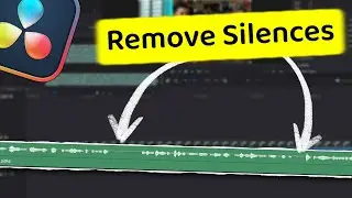 How To Automatically Remove Silences | DaVinci Resolve