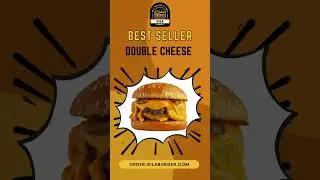 Double Cheese Burger &ndash; Melty, Juicy & Oh-So-Cheesy! 🧀🍔 #gilaburger #cheeseburger