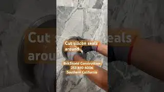 How to open shower valve&rsquo;s cap
