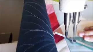 Machine Quilting Large Setting Squares and Triangles by Natalia Bonner