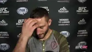 Fight Night Fairfax: Chad Mendes Backstage Interview