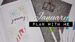 Plan with me | January 2021 Bullet Journal | Philippines