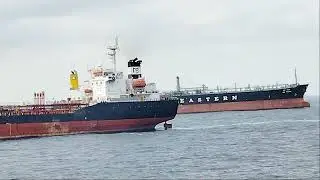 Tanker Ship Fujerah Dubai Anchor