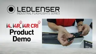 Ledlenser Industry Series Rechargeable Torch Flashlight - i4, i4R, i4R CRI - Malaysia Bright LED