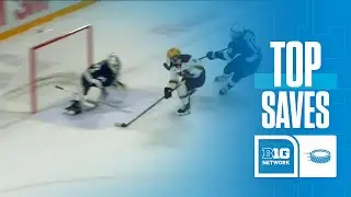Top Goaltender Saves of the Game: Penn State at Minnesota | Big Ten Hockey | 11/21/2025