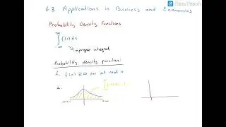 6.3.1 Applications in Business and Economics Probability Density Functions