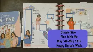 Classic Size Plan With Me for the week of May 5th through May 11th