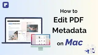 How to Edit PDF Metadata on Mac | Wondershare PDFelement 8