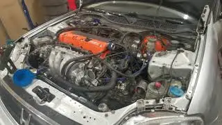 K24A3 / K20Z4 prv&yacute; &scaron;tart po poskladani