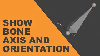 Blender - Bones - Show Axis / Orientation