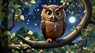 Owl&rsquo;s Midnight Story 🦉🌙 | Learn Nighttime Words & Storytelling | Fun Educational Video for Kids