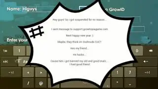 Growtopia - Suspended. Reason: Hamumu/Seth think I hack... :(