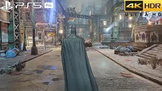 Batman: Arkham City Remastered (PS5 Pro) 4K HDR Gameplay - (Full Game)