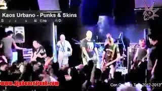 Kaos Urbano - Punk & Skins @ Con Cojones desde Costa Rica / DVD