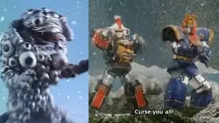 Power Rangers Extra Battles: Eye Guy vs Ninjazords.