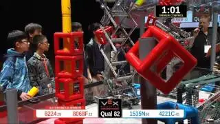 2015 VRC-MS Oppo Q82 -  (8224 1535N) 83-Opportunity Div-VRC Middle School-VEX Worlds 2015
