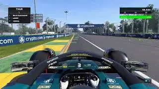 F1 22 MELBOURNE HOTLAP + SETUP (1:17.874)