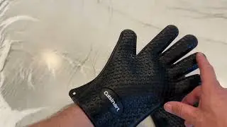 REVIEW: Cuisinart CGM-520 Heat Resistant Silicone Gloves, Black