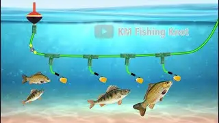Рыбак должен знать!! как сделать рыболовный узел с 4 крючками Взлом Инструменты Рыбалка 2023