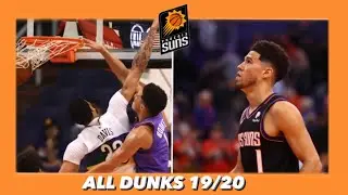 Devin Booker ALL 19 DUNKS 209/2020 || CRAZY