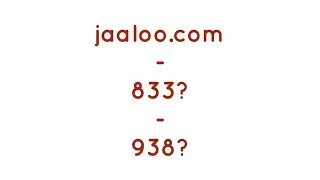 jaaloo 833 938 demonstration jaaloo.com  #jaaloo #mrjaaloo #JaalooPuzzles #JackLookman @JackLookman